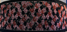 Load image into Gallery viewer, japanese pink blossom velvet for lamp shades sample
