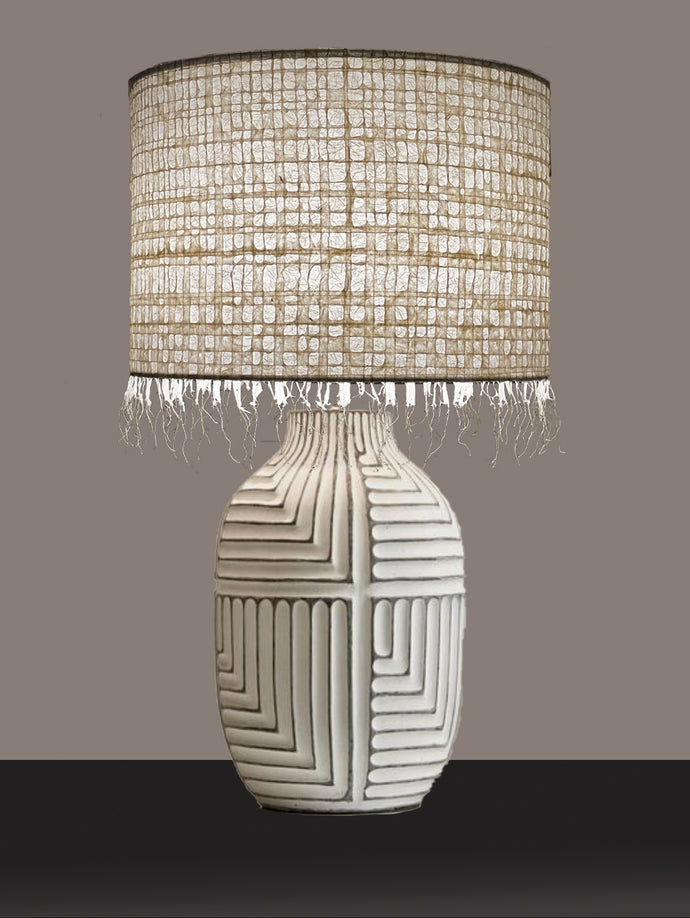Japanese washi paper lampshade