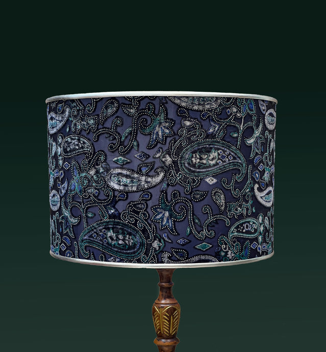 purple luxury velvet table or floor lamp shades