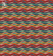 Load image into Gallery viewer, linear wave pattern velvet for lamp shades
