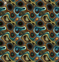 Load image into Gallery viewer, beautiful abstract italian velvet fabric
