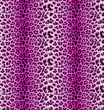 Load image into Gallery viewer, Pink leopard skin velvet fabric for lamp shades
