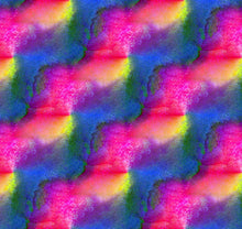 Load image into Gallery viewer, beautiful abstract rainbow design italian velvet fabric
